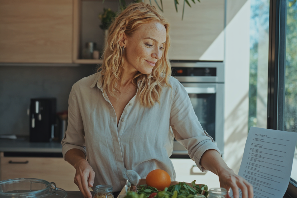 Jara Falk beim Kochen